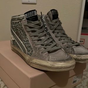 Brand new silver Golden Gooses